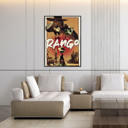 Flex Designs Poster Rango 11 x 17" Home Goods - Movie 2011 Movie Poster