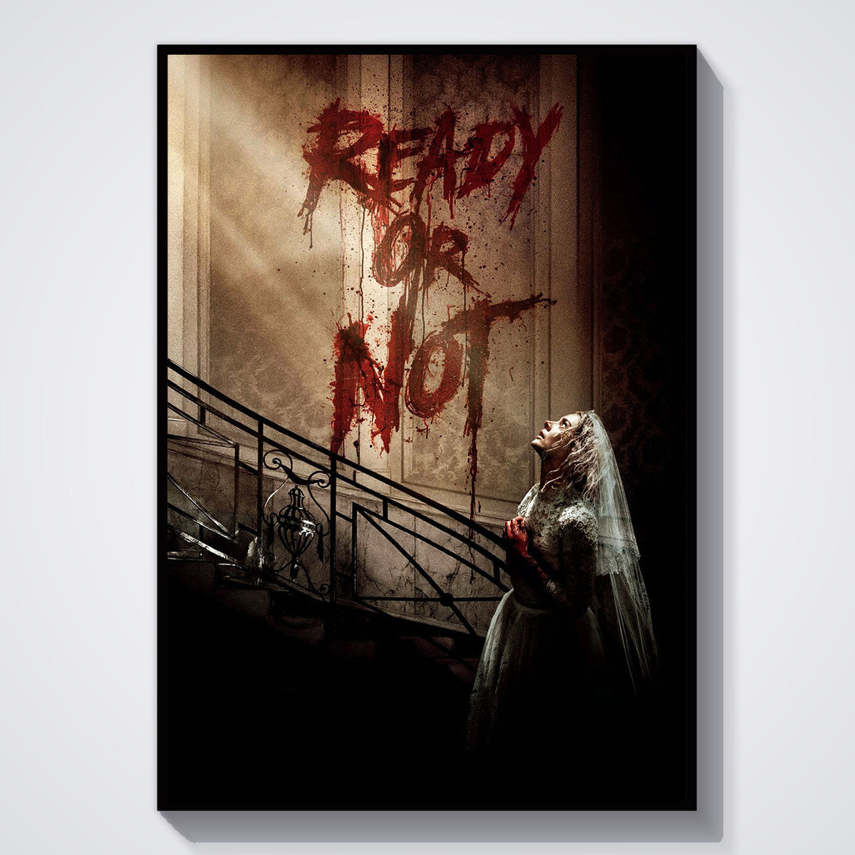 Flex Designs Poster Ready or Not Theatrical 11 x 17" Home Goods - Movie 2019 Movie Poster