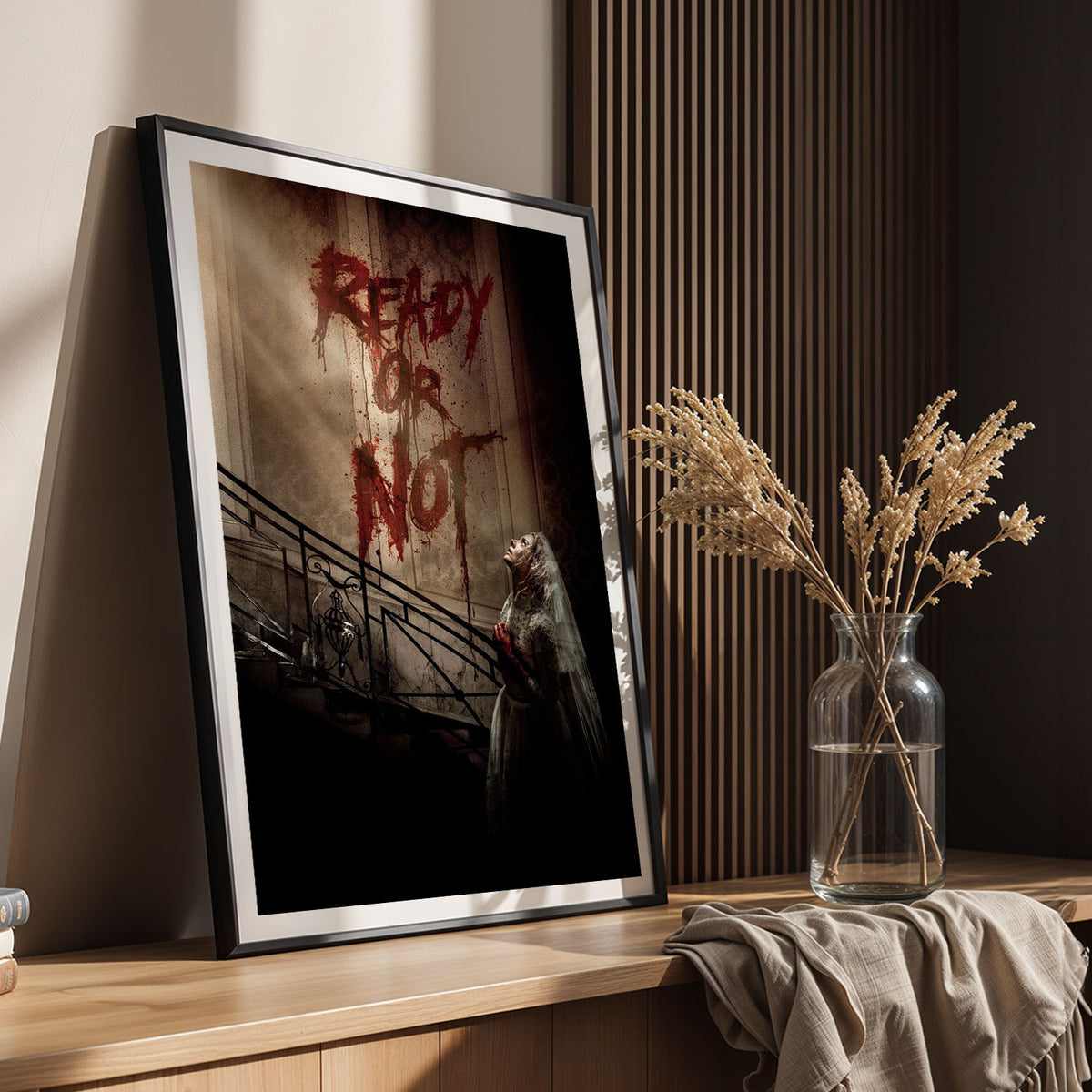 Flex Designs Poster Ready or Not Theatrical 11 x 17" Home Goods - Movie 2019 Movie Poster