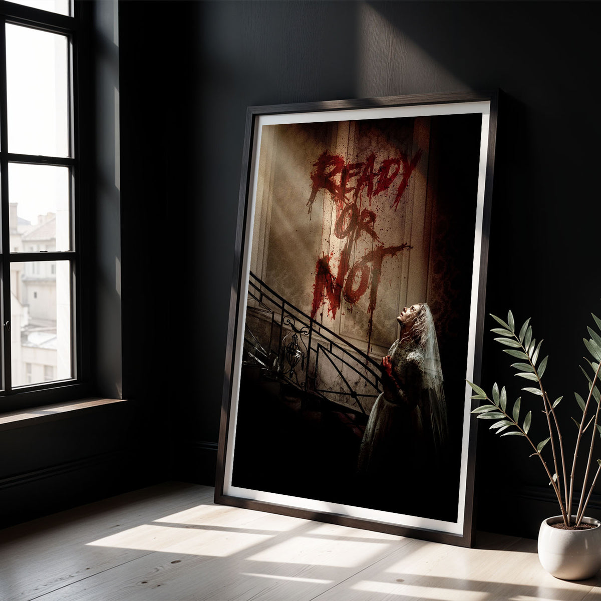Flex Designs Poster Ready or Not Theatrical 5 x 7" Home Goods - Movie 2019 Movie Poster
