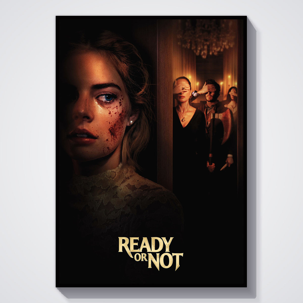 Flex Designs Poster Ready or Not 11 x 17" Home Goods - Movie 2019 Movie Poster
