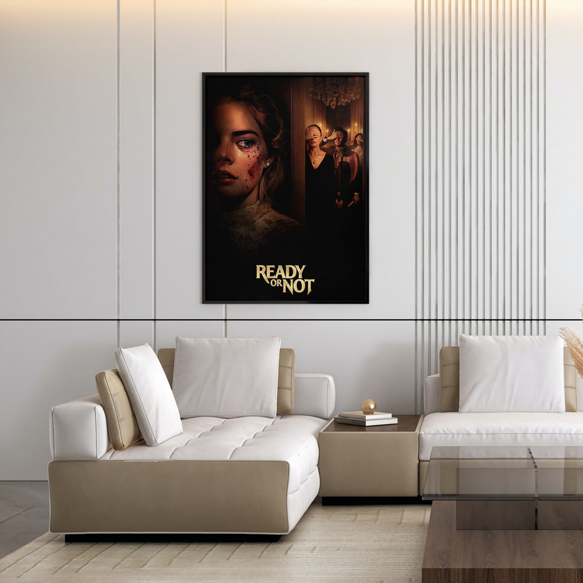 Flex Designs Poster Ready or Not 11 x 17" Home Goods - Movie 2019 Movie Poster