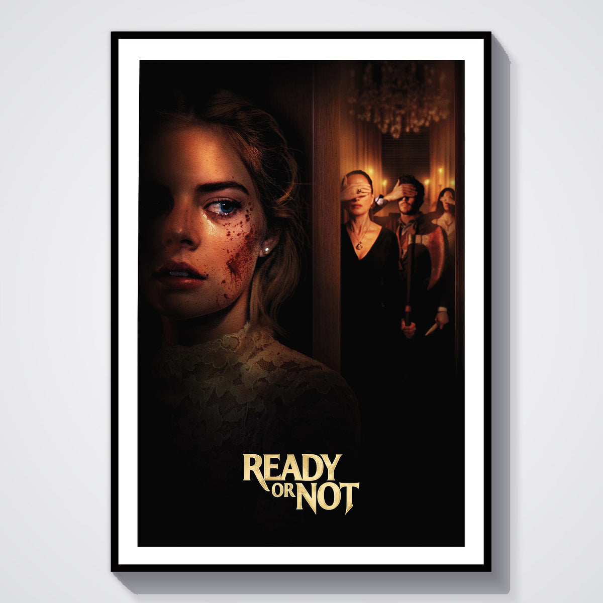 Flex Designs Poster Ready or Not 5 x 7" Home Goods - Movie 2019 Movie Poster