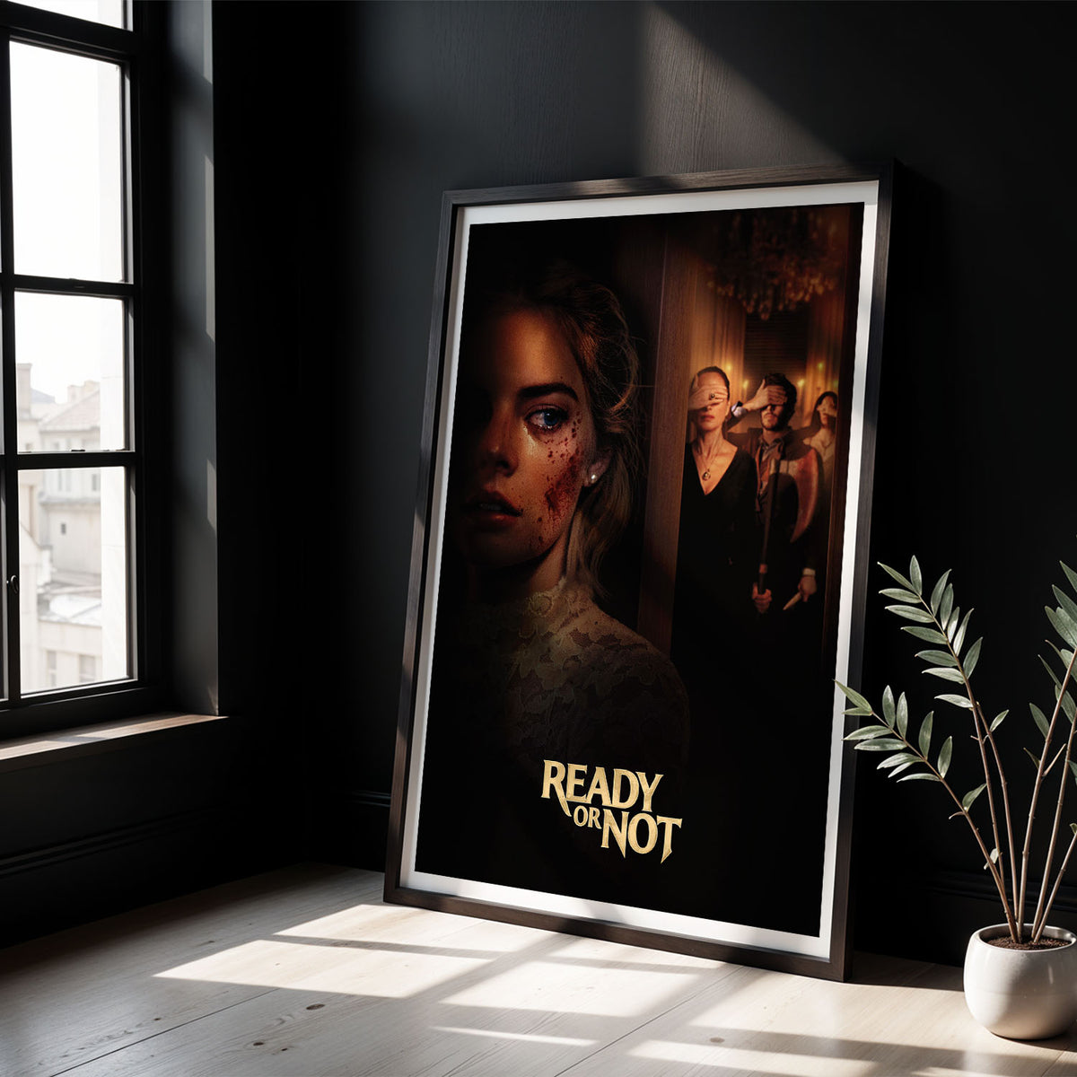 Flex Designs Poster Ready or Not 5 x 7" Home Goods - Movie 2019 Movie Poster