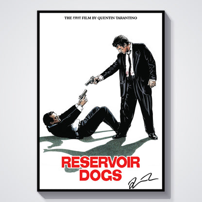 Flex Designs Poster Reservoir Dogs Cinematic 11 x 17" Home Goods - Movie 1992 Movie Poster