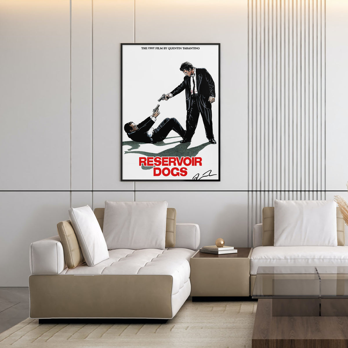 Flex Designs Poster Reservoir Dogs Cinematic 11 x 17" Home Goods - Movie 1992 Movie Poster