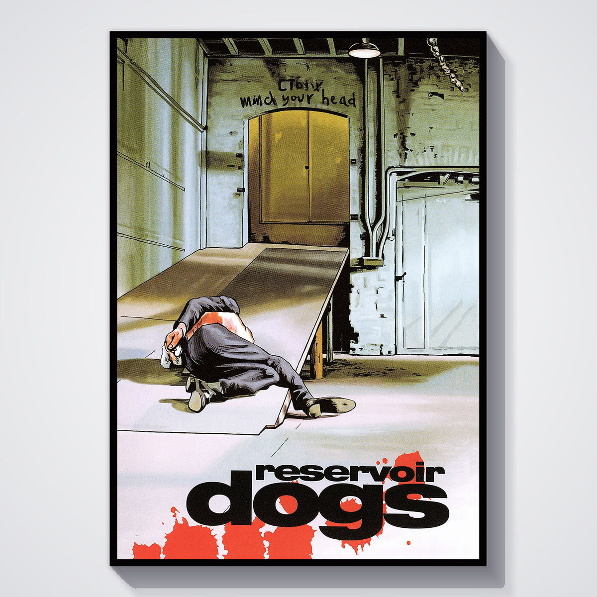 Flex Designs Poster Reservoir Dogs Cartoon 11 x 17" Home Goods - Movie 1992 Movie Poster