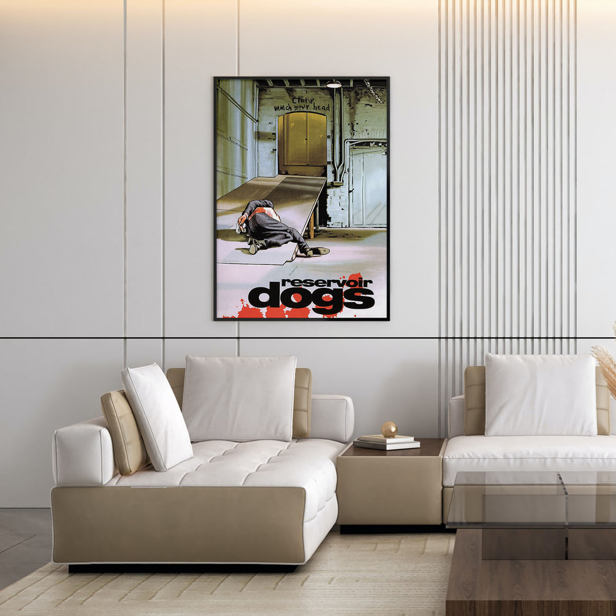 Flex Designs Poster Reservoir Dogs Cartoon 11 x 17" Home Goods - Movie 1992 Movie Poster