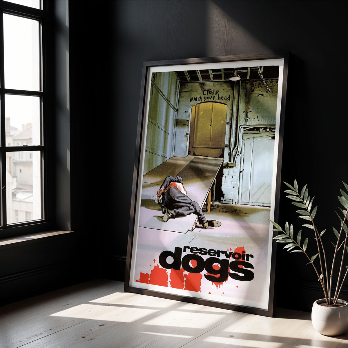 Flex Designs Poster Reservoir Dogs Cartoon 5 x 7" Home Goods - Movie 1992 Movie Poster