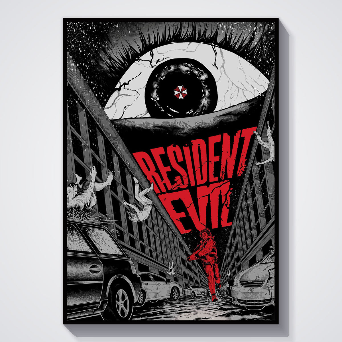 Flex Designs Poster Resident Evil Sketch 11 x 17" Home Goods - Movie 2026 Movie Poster