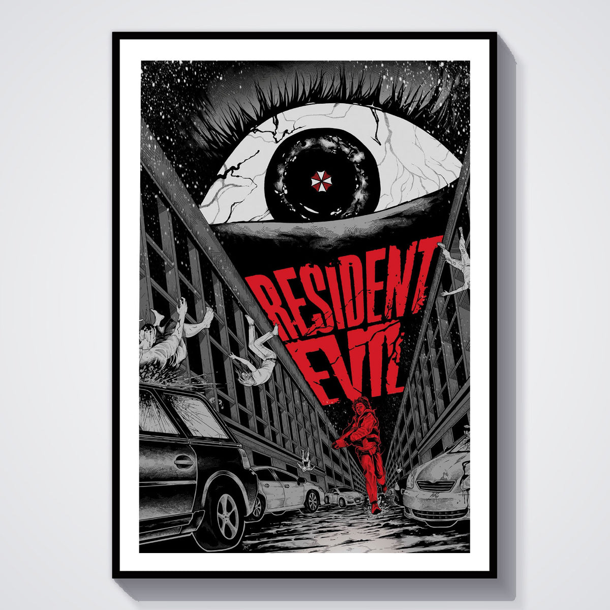 Flex Designs Poster Resident Evil Sketch 5 x 7" Home Goods - Movie 2026 Movie Poster