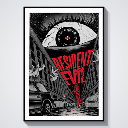 Flex Designs Poster Resident Evil Sketch 5 x 7" Home Goods - Movie 2026 Movie Poster