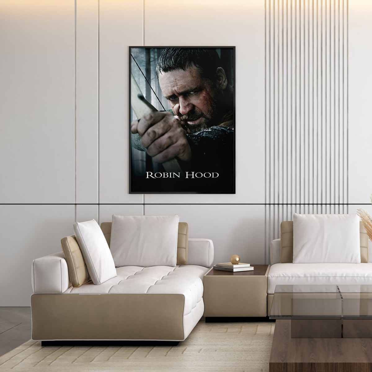 Flex Designs Poster Robin Hood Russell Crow 11 x 17" Home Goods - Movie 2010 Movie Poster