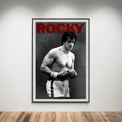 Flex Designs Poster Rocky Alternate 5 x 7" Home Goods - Movie 1976 Movie Poster