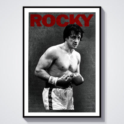 Flex Designs Poster Rocky Alternate 5 x 7" Home Goods - Movie 1976 Movie Poster