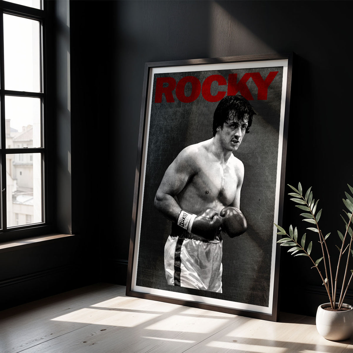 Flex Designs Poster Rocky Alternate 5 x 7" Home Goods - Movie 1976 Movie Poster
