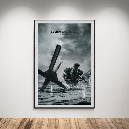 Flex Designs Poster Saving Private Ryan Cinematic 5 x 7" Home Goods - Movie 1998 Movie Poster