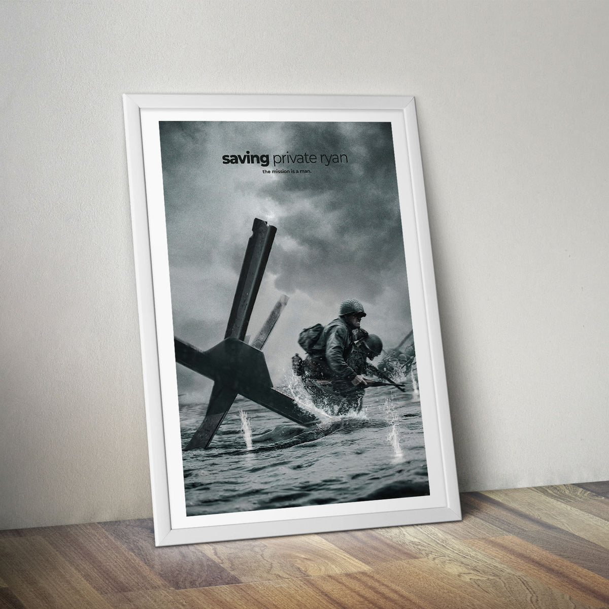 Flex Designs Poster Saving Private Ryan Cinematic 5 x 7" Home Goods - Movie 1998 Movie Poster