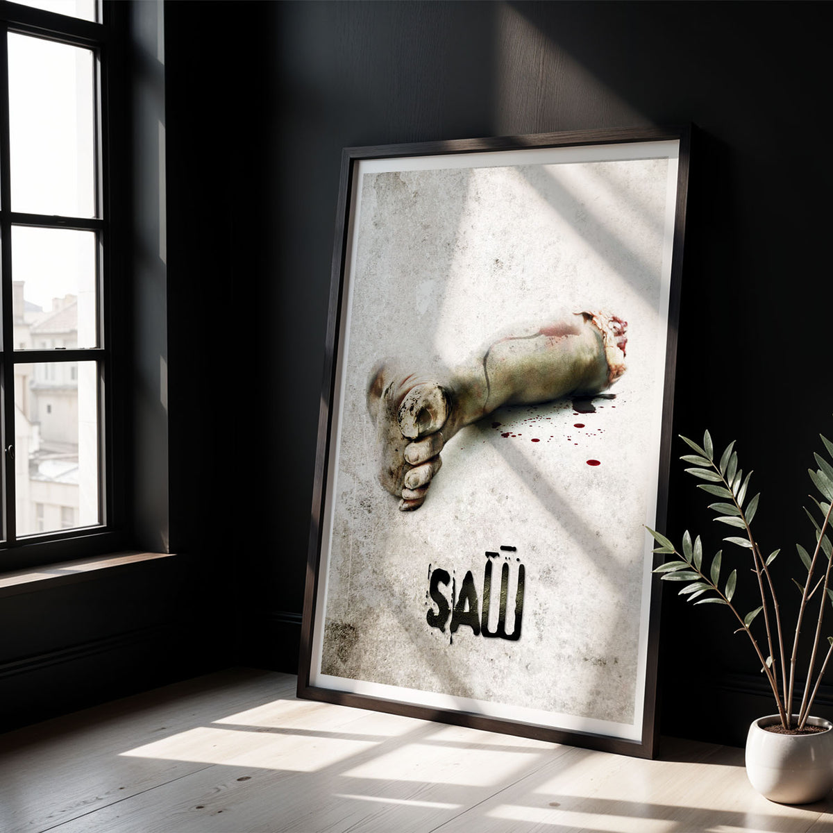 Flex Designs Poster Saw 5 x 7" Home Goods - Movie 2004 Movie Poster