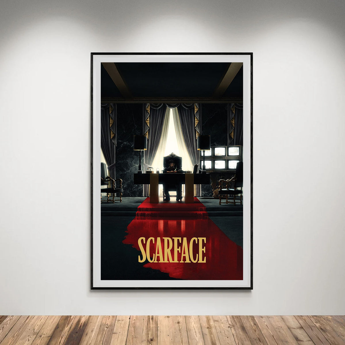 Flex Designs Poster Scarface Theatrical 5 x 7" Home Goods - Movie 1983 Movie Poster