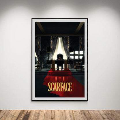 Flex Designs Poster Scarface Theatrical 5 x 7" Home Goods - Movie 1983 Movie Poster