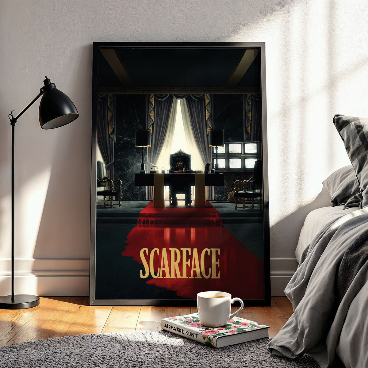 Flex Designs Poster Scarface Theatrical 11 x 17" Home Goods - Movie 1983 Movie Poster