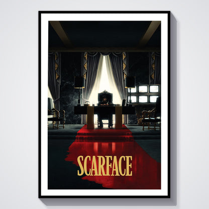 Flex Designs Poster Scarface Theatrical 5 x 7" Home Goods - Movie 1983 Movie Poster