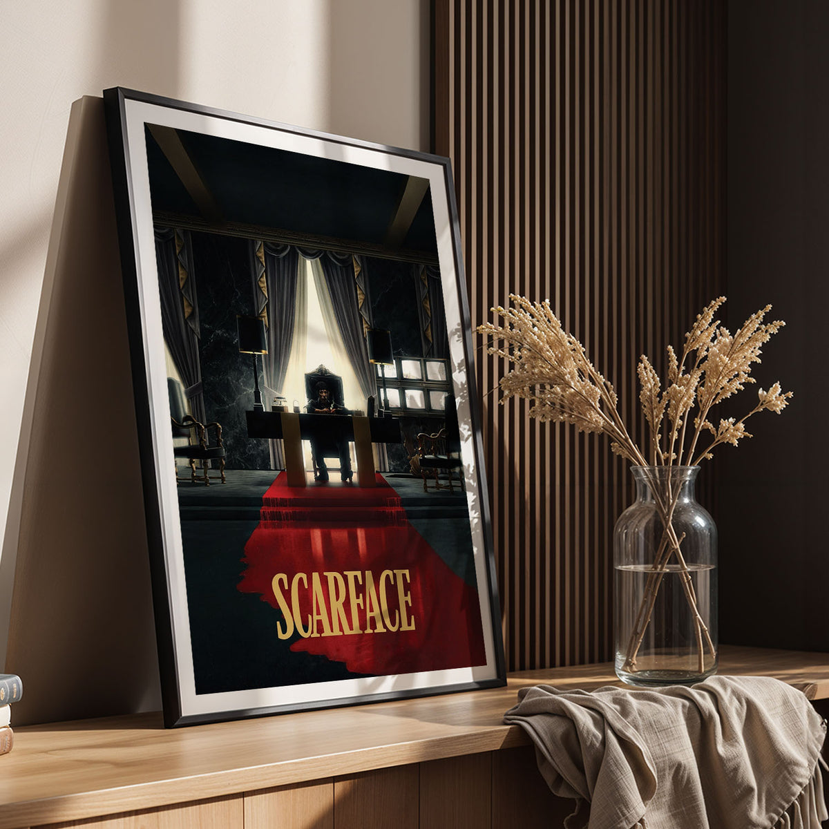 Flex Designs Poster Scarface Theatrical 11 x 17" Home Goods - Movie 1983 Movie Poster