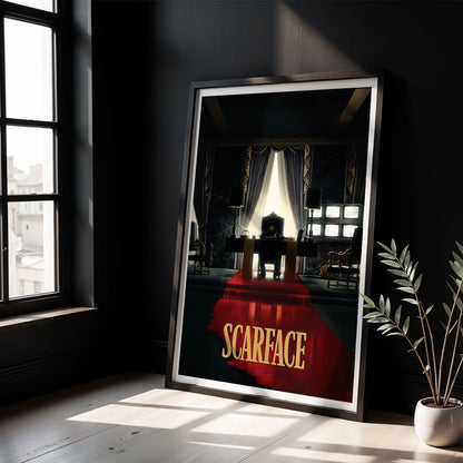 Flex Designs Poster Scarface Theatrical 5 x 7" Home Goods - Movie 1983 Movie Poster