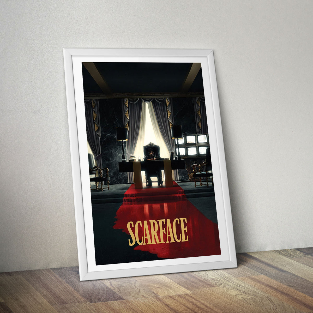 Flex Designs Poster Scarface Theatrical 5 x 7" Home Goods - Movie 1983 Movie Poster