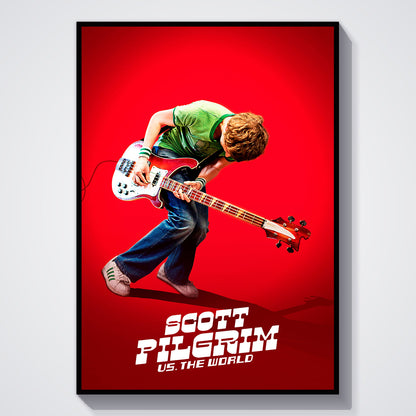 Flex Designs Poster Scott Pilgrim vs the World C 11 x 17" Home Goods - Movie 2010 Movie Poster