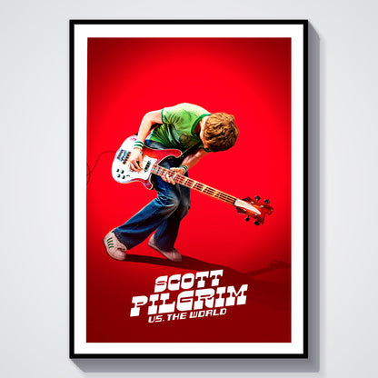Flex Designs Poster Scott Pilgrim vs the World C 5 x 7" Home Goods - Movie 2010 Movie Poster