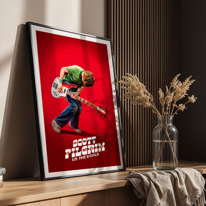 Flex Designs Poster Scott Pilgrim vs the World C 11 x 17" Home Goods - Movie 2010 Movie Poster