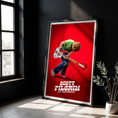 Flex Designs Poster Scott Pilgrim vs the World C 5 x 7" Home Goods - Movie 2010 Movie Poster