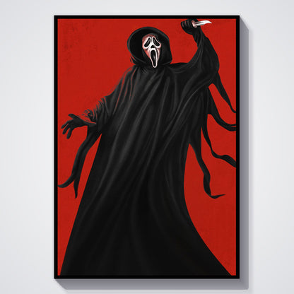 Flex Designs Poster Scream 11 x 17" Home Goods - Movie 2022 Movie Poster