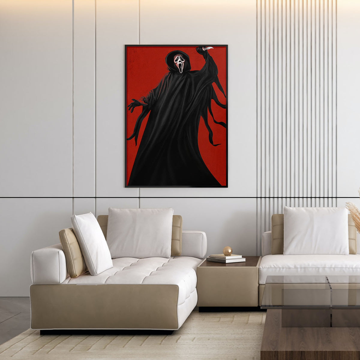 Flex Designs Poster Scream 11 x 17" Home Goods - Movie 2022 Movie Poster