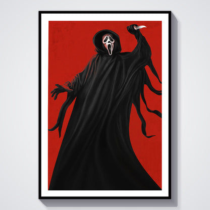 Flex Designs Poster Scream 5 x 7" Home Goods - Movie 2022 Movie Poster