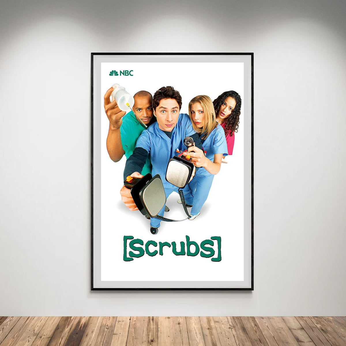 Flex Designs Poster Scrubs Cover 5 x 7" Home Goods - TV Show 2001 TV Show Poster