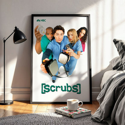 Flex Designs Poster Scrubs Cover 11 x 17" Home Goods - TV Show 2001 TV Show Poster