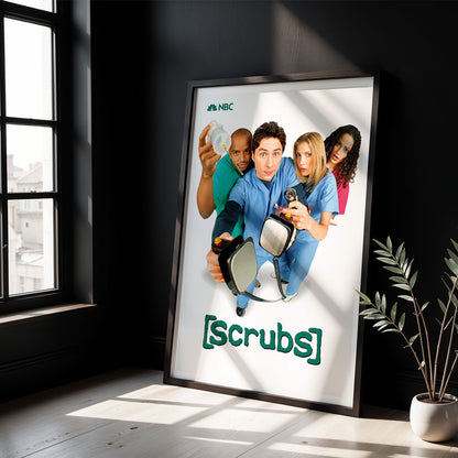 Flex Designs Poster Scrubs Cover 5 x 7" Home Goods - TV Show 2001 TV Show Poster