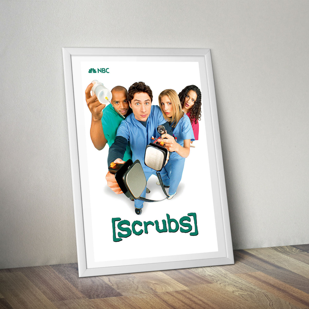 Flex Designs Poster Scrubs Cover 5 x 7" Home Goods - TV Show 2001 TV Show Poster