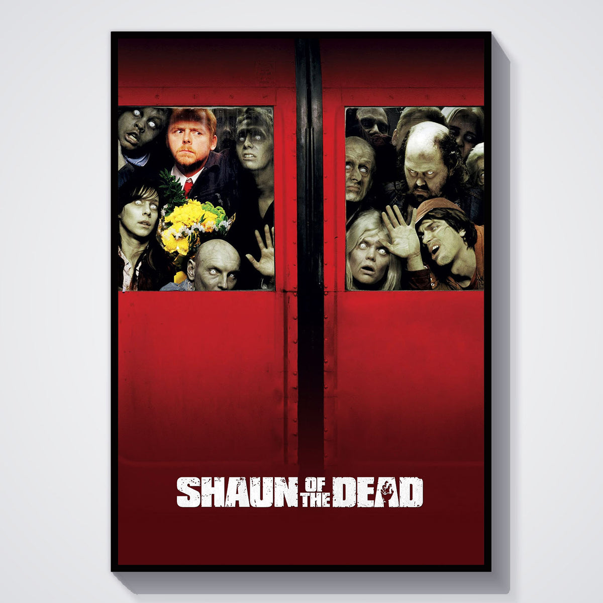 Flex Designs Poster Shaun of the Dead 11 x 17" Home Goods - Movie 2004 Movie Poster