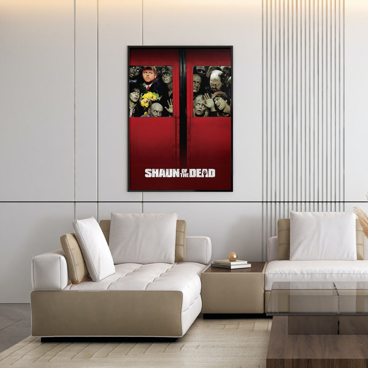 Flex Designs Poster Shaun of the Dead 11 x 17" Home Goods - Movie 2004 Movie Poster