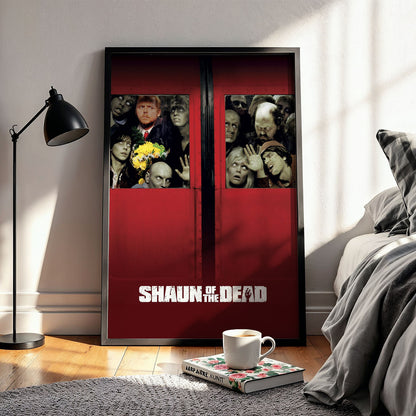 Flex Designs Poster Shaun of the Dead 11 x 17" Home Goods - Movie 2004 Movie Poster