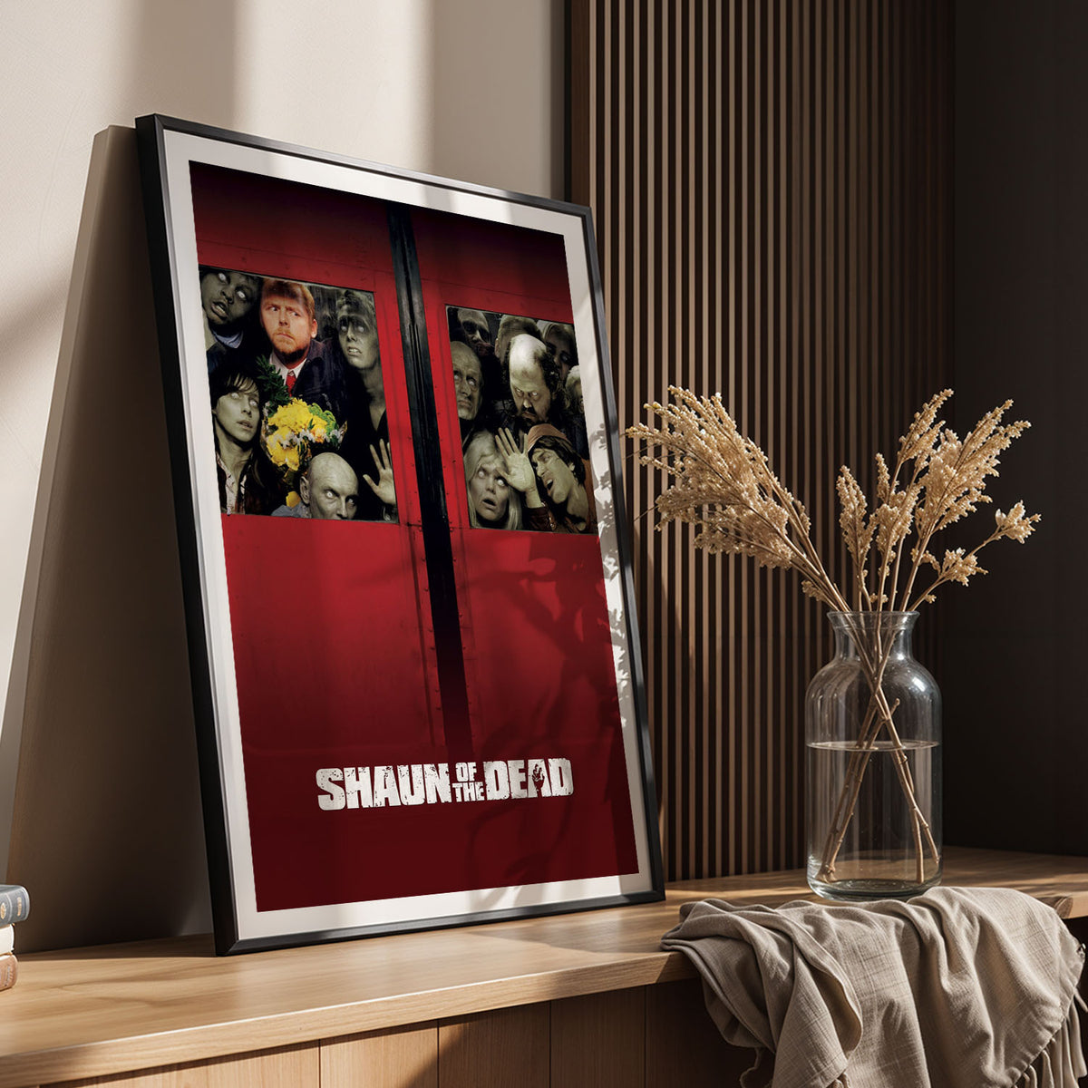 Flex Designs Poster Shaun of the Dead 11 x 17" Home Goods - Movie 2004 Movie Poster