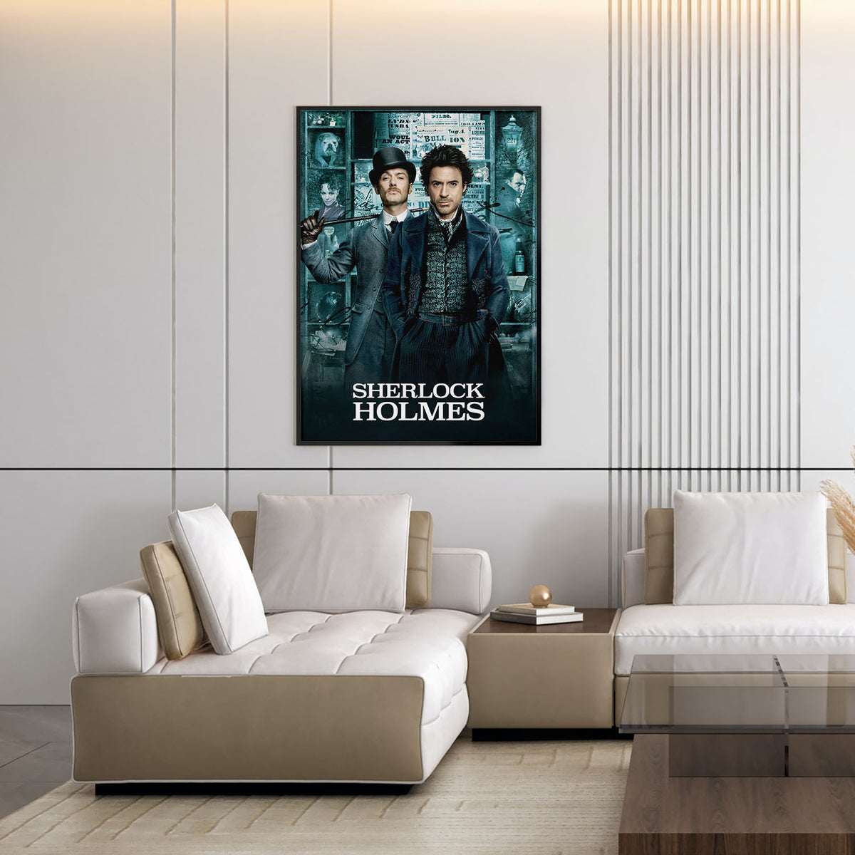 Flex Designs Poster Sherlock Holmes 11 x 17" Home Goods - Movie 2009 Movie Poster