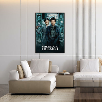 Flex Designs Poster Sherlock Holmes 11 x 17" Home Goods - Movie 2009 Movie Poster