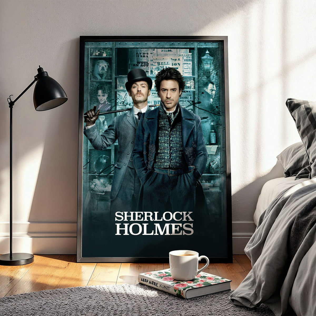 Flex Designs Poster Sherlock Holmes 11 x 17" Home Goods - Movie 2009 Movie Poster