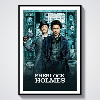 Flex Designs Poster Sherlock Holmes 5 x 7" Home Goods - Movie 2009 Movie Poster