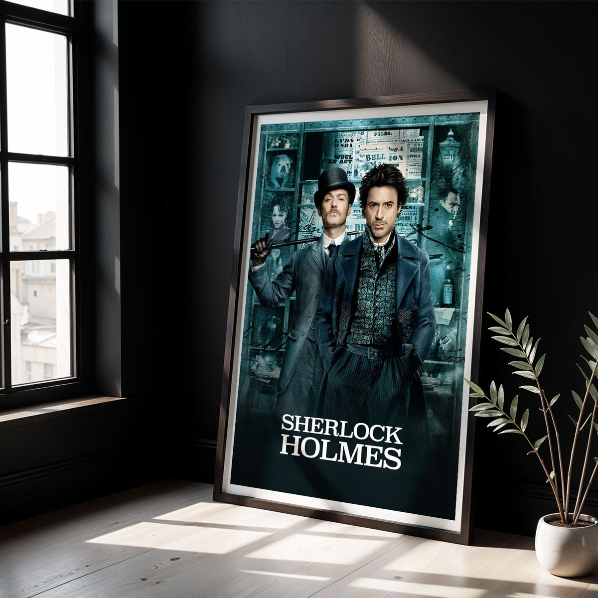 Flex Designs Poster Sherlock Holmes 5 x 7" Home Goods - Movie 2009 Movie Poster